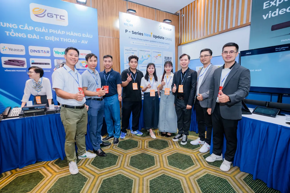 Ngọc Thiên đồng hành cùng Yeastar tại AV Connect lần 4 năm 2025, mang đến không gian trải nghiệm công nghệ truyền thông hợp nhất
