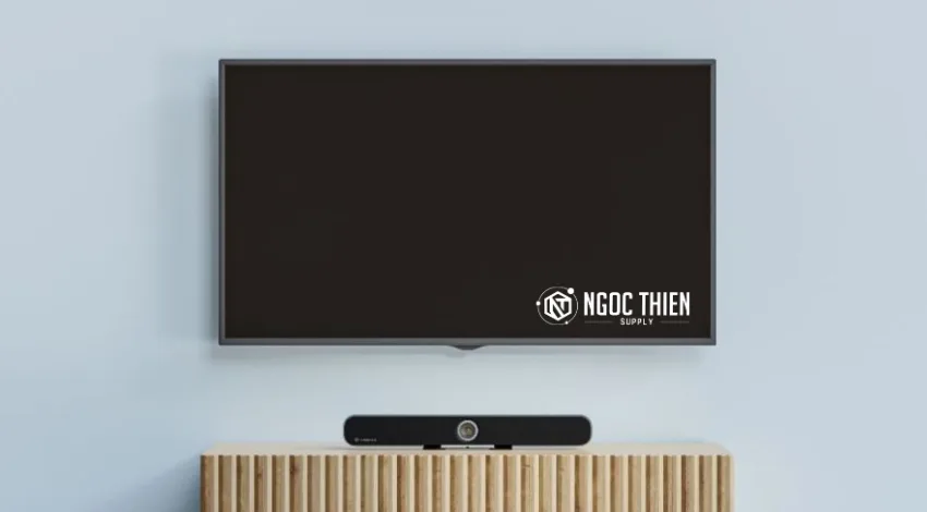 Đặt Sennheiser Teamconnect Bar M trên bàn