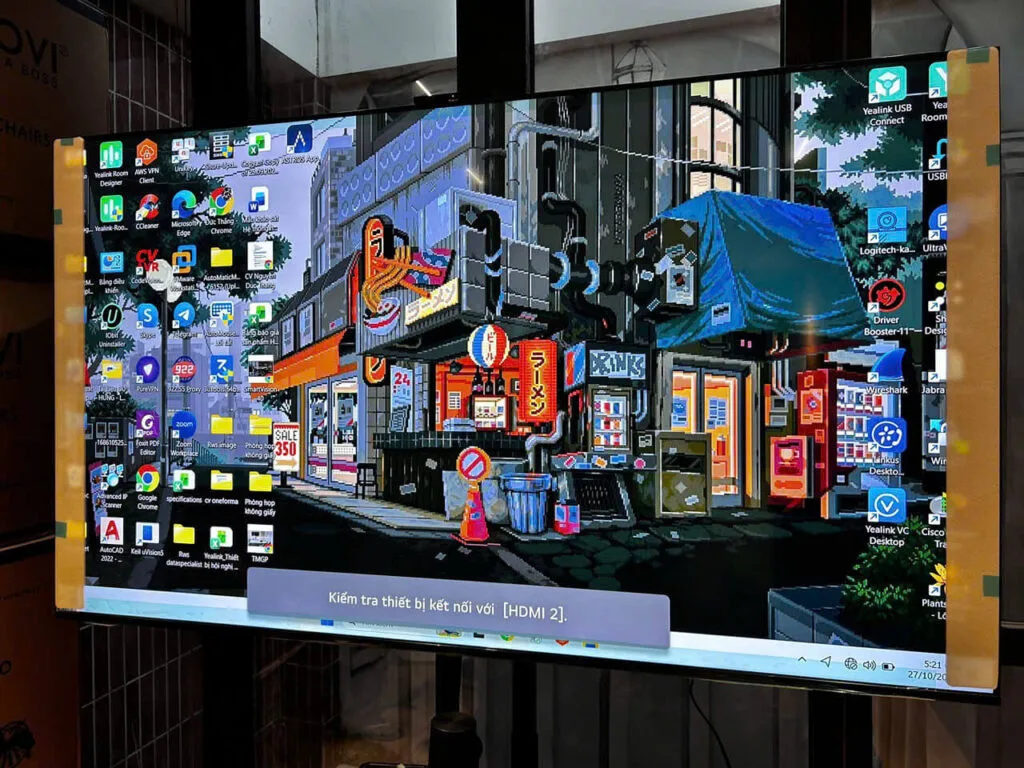 Một số hình ảnh thực tế về dự án hệ thống họp trực tuyến cho công ty truyền thông tại Hà Nội