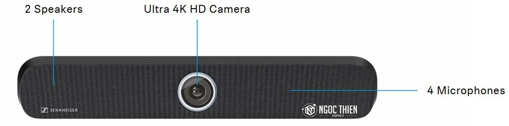 Mặt trước Sennheiser TeamConnect Bar S