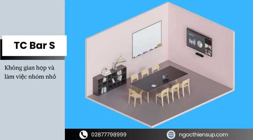 Giải pháp Sennheiser TeamConnect Bar cho không gian họp và làm việc nhóm nhỏ