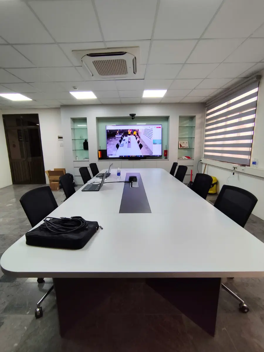 Hình ảnh thực tế về dự án hệ thống họp trực tuyến cho công ty dệt may tại Tam Hiệp, Đồng Nai