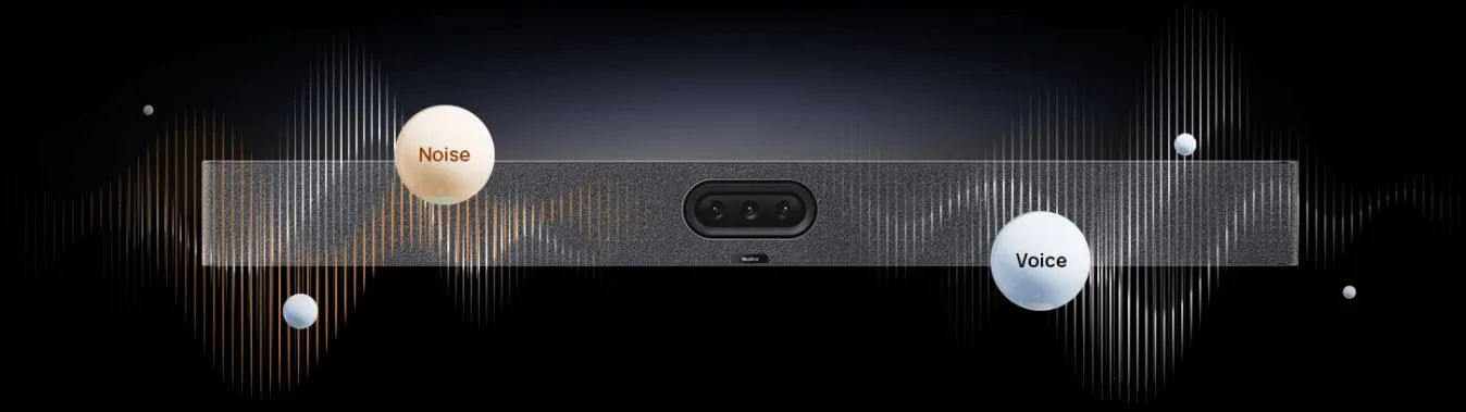 Yealink MeetingBar Series - Giọng nói được cải thiện với AI