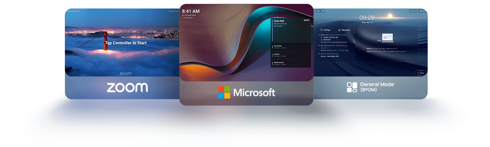Yealink MeetingBar hỗ trợ đa dạng nền tảng họp trực tuyến
