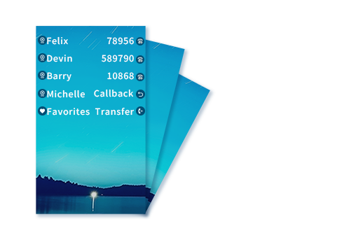 Dinstar DXP60 với màn hình màu 4,3 inch