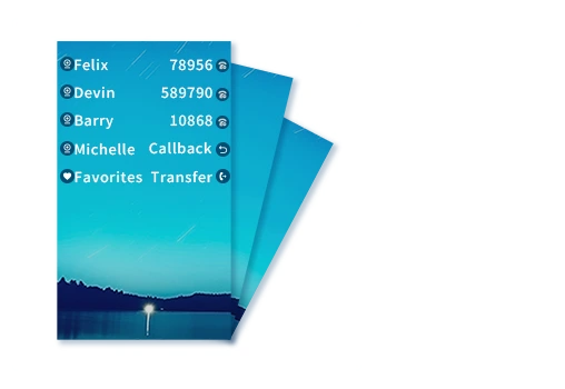 Dinstar DXP60 với màn hình màu 4,3 inch