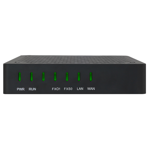 Mặt trước của Gateway VoIP Analog Hybrid Dinstar DAG1000-1S1O