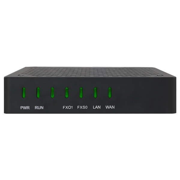 Mặt trước của Gateway VoIP Analog Hybrid Dinstar DAG1000-1S1O