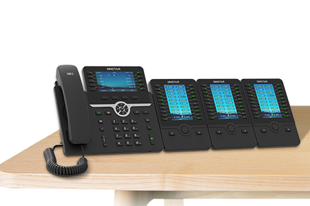 Dinstar DXP60 với màn hình màu 4,3 inch