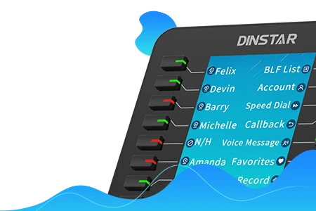 Dinstar DXP60 - 60 phím line với nhiều chức năng đa dạng