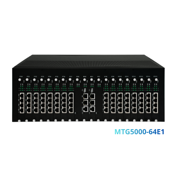 Digital VoIP Gateway Dinstar MTG5000-64E1 Hỗ trợ 64 cổng E1/T1