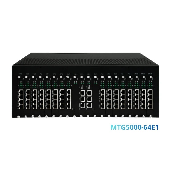 Digital VoIP Gateway Dinstar MTG5000-64E1 Hỗ trợ 64 cổng E1/T1