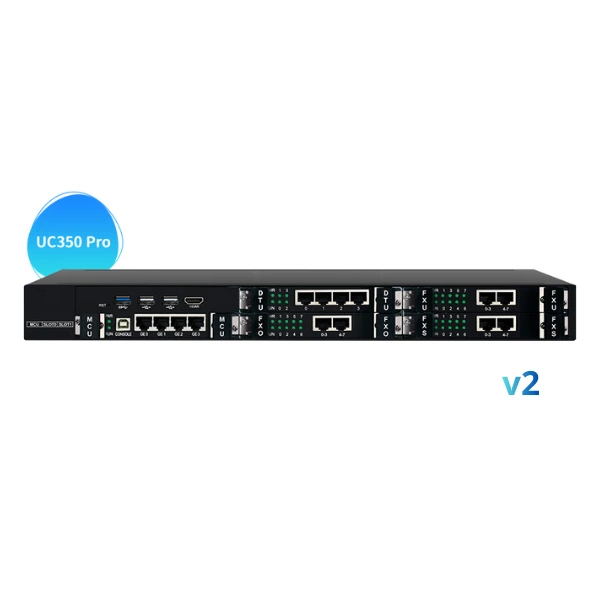 Tổng đài VoIP Dinstar UC350 Pro v2