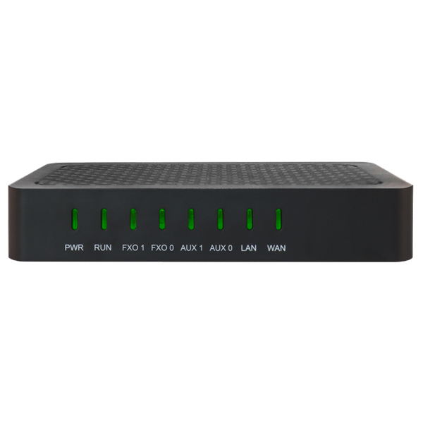 Mặt trước Gateway VoIP Analog Hybrid Dinstar DAG1000-2O