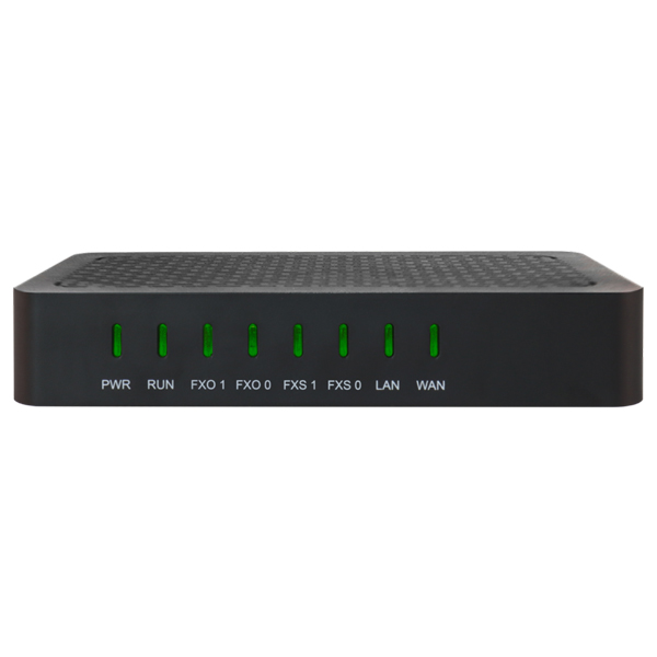 Mặt trước Gateway VoIP Analog Hybrid Dinstar DAG1000-2S2O
