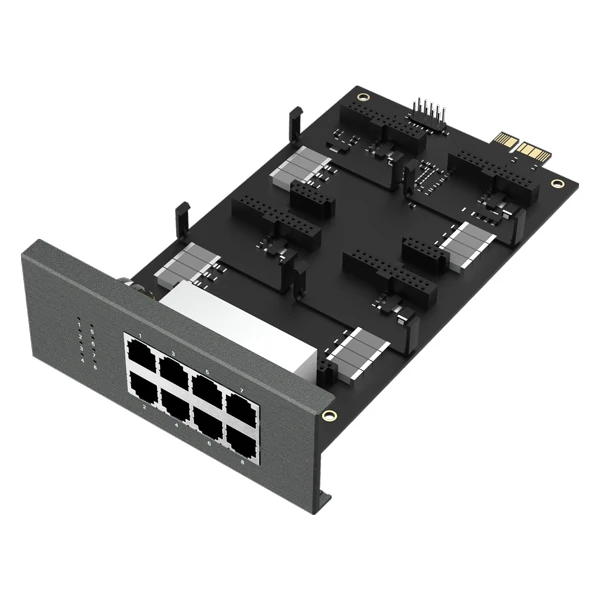 Card mở rộng 8 cổng Yeastar EX08 (P-Series EX08) | Tương thích với tổng đài IP Yeastar P560 và P570