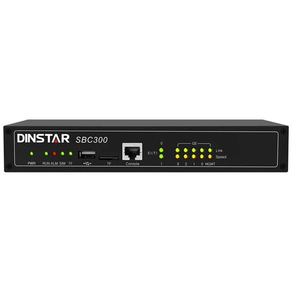 Session Border Controller Dinstar SBC3000-05 | Hỗ trợ tới 05 phiên SIP và 05 phiên chuyển mã đồng thời