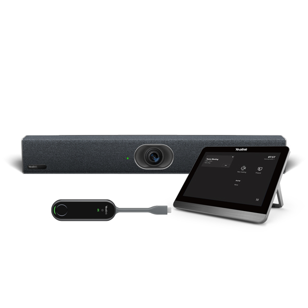 Thiết bị hội nghị Yealink MeetingBar A20-025 | Bao gồm: Thanh video bar Yealink MeetingBar A20 +Thiết bị trình chiếu không dây Yealink WPP30 + Bảng điều khiển cảm ứng Yealink CTP18