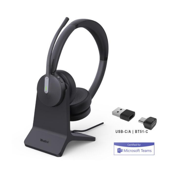 Tai nghe bluetooth Yealink BH70 Dual with Stand Teams USB-C/A | Part Number: 1208701