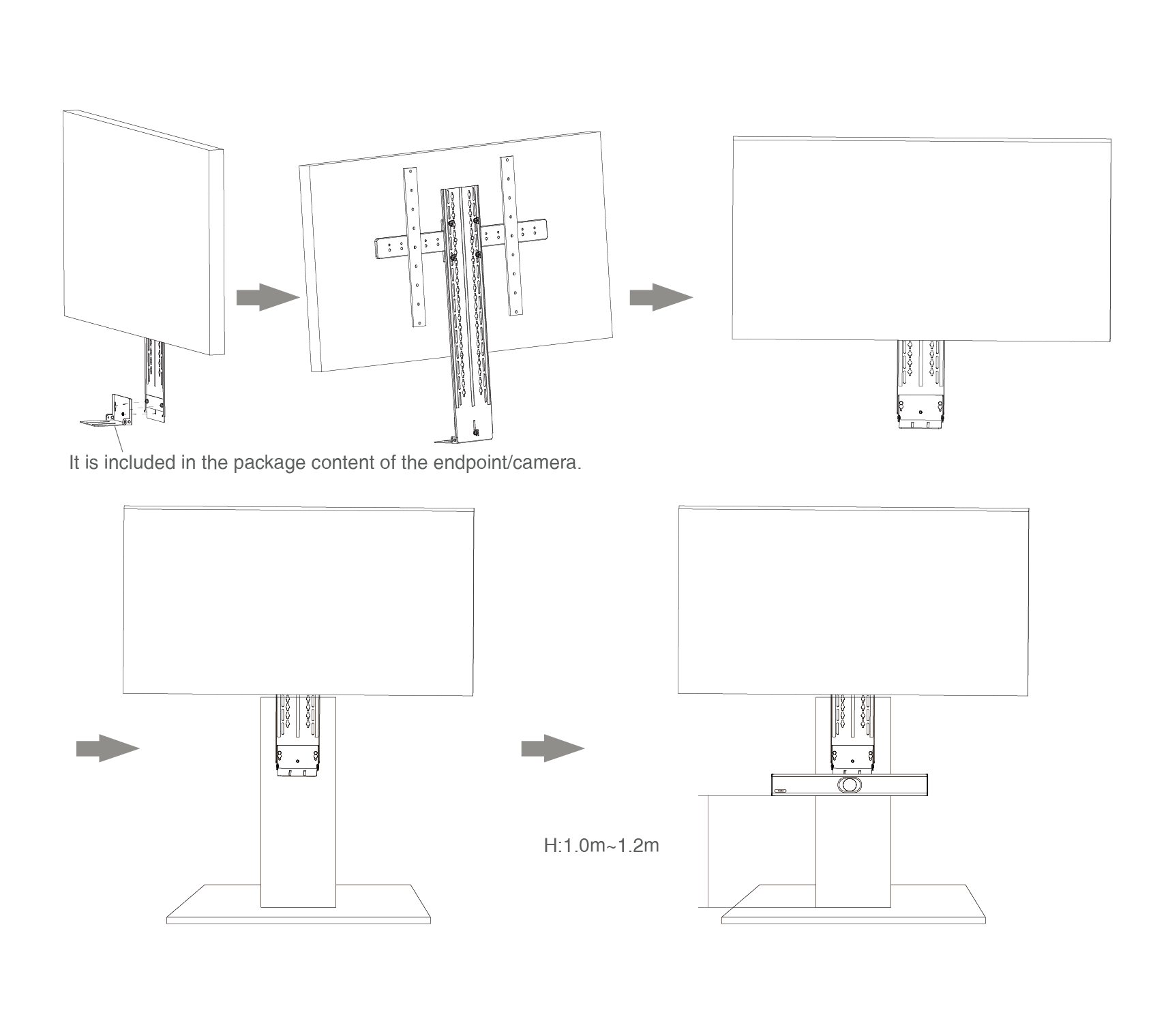 Cài đặt thiết bị đầu cuối/ camera