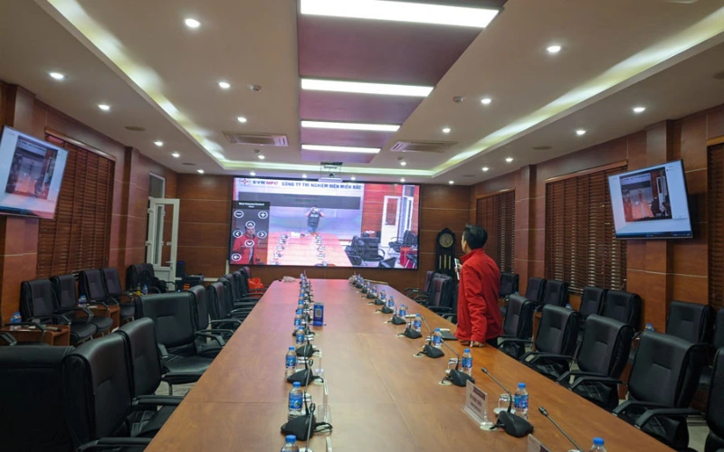 Hệ thống hội nghị trực tuyến cho Công ty TNHH MTV Thí nghiệm điện miền Bắc