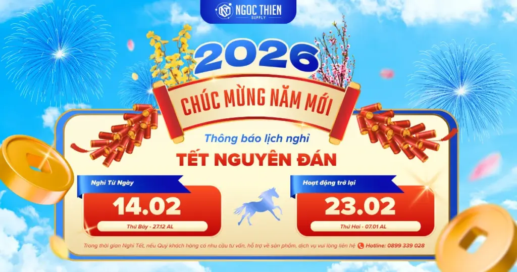 Thông báo lịch nghỉ Tết Nguyên Đán 2026