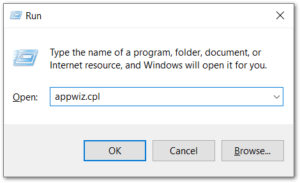 Đầu tiên, mở lời nhắc Run bằng cách nhấn phím Windows và R.
