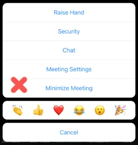 Thiết bị của bạn không đáp ứng các yêu cầu tối thiểu cho tính năng nền ảo trên Zoom