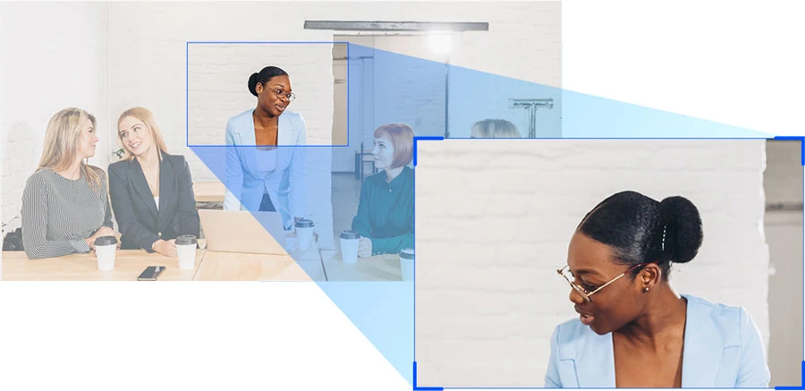 Tự động đóng khung hình và theo dõi giọng nói nâng cao hiệu quả cuộc họp