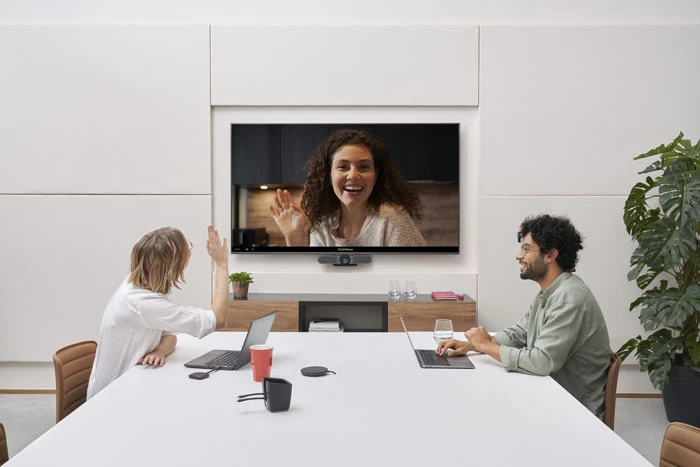 Videocall with ClickShare