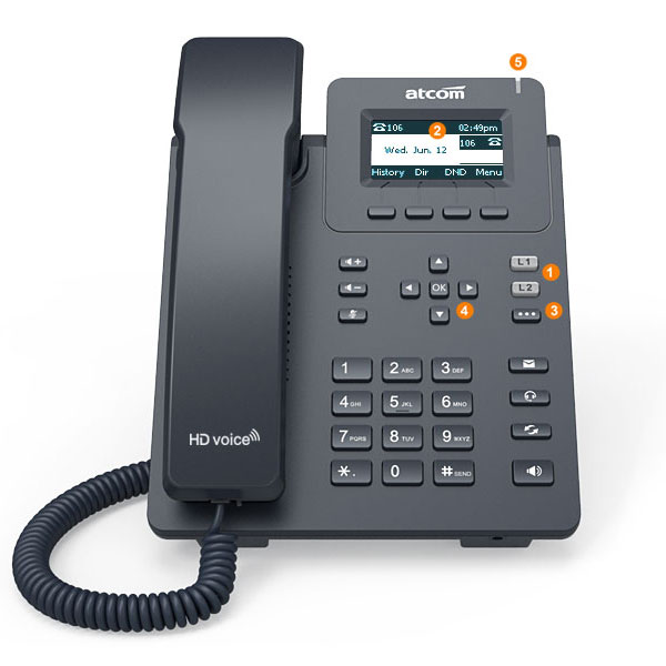 Điện thoại IP Atcom D20/D21