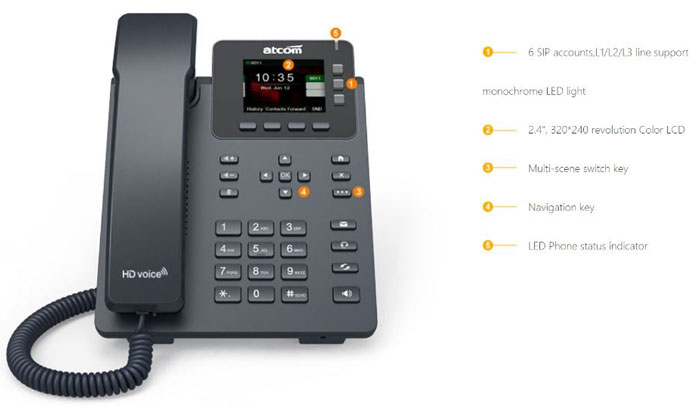 Điện thoại để bàn Atcom D32 - 960.000₫