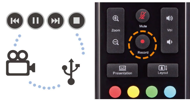 Ghi âm bằng 1 lần chạm