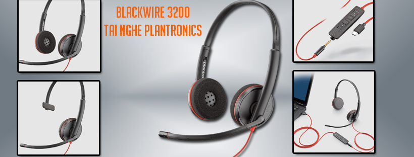 Blackwire 3200 - Tai nghe Plantronics chính hãng giá tốt