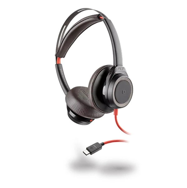 Tai nghe Plantronics Blackwire 7225, màu đen, USB-C