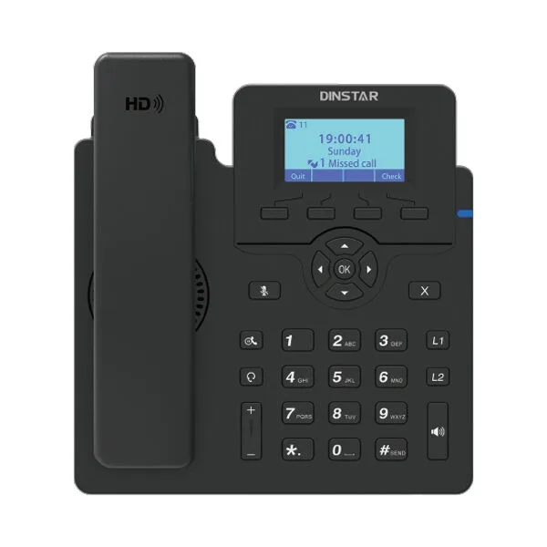 Điện thoại IP Dinstar C60U | Không hỗ trợ PoE