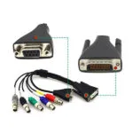 Cáp HDCI DMS60 to 5BNC+DB9 for Polycom