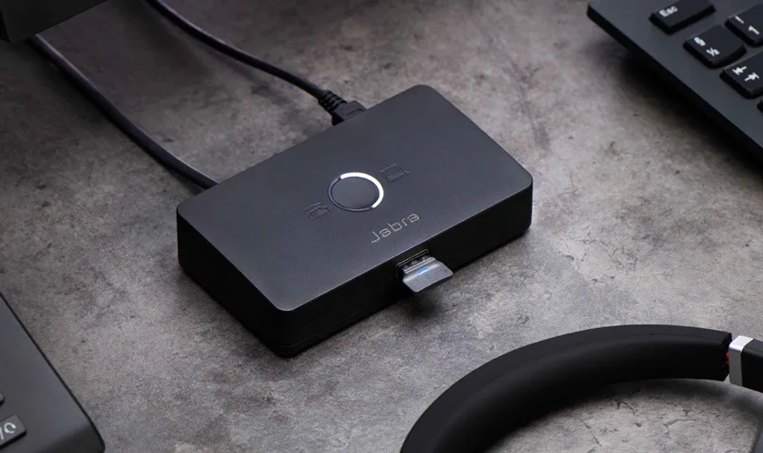 Connect to USB-A with Bluetooth adapter