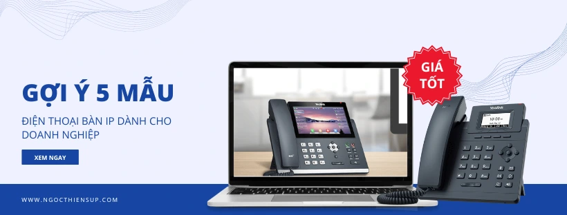 Gợi ý 5 mẫu điện thoại bàn IP dành cho dân văn phòng