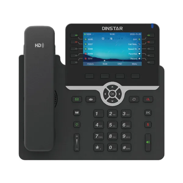 Điện thoại IP Dinstar C66GP | Hỗ trợ PoE