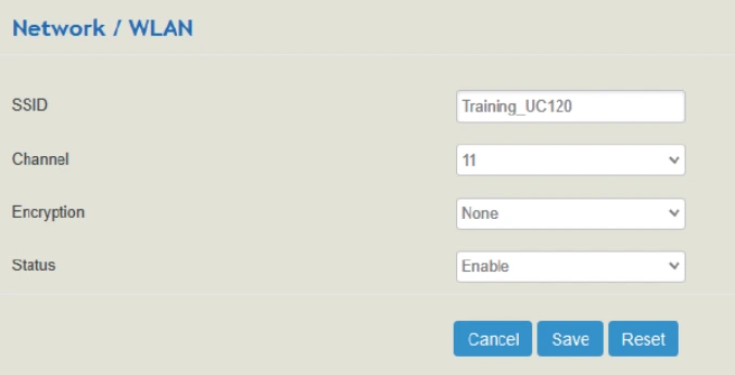 Sửa đổi cài đặt WiFi