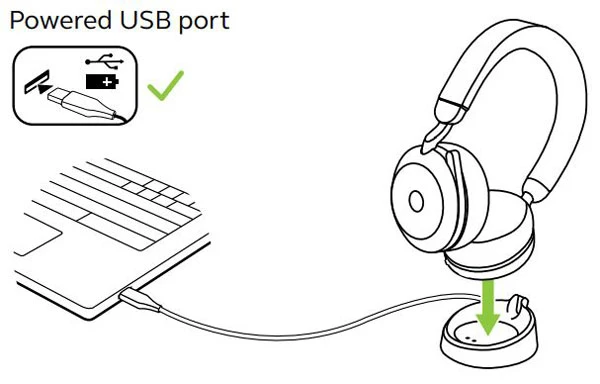 Sạc bằng giá để bàn (phụ kiện tùy chọn)