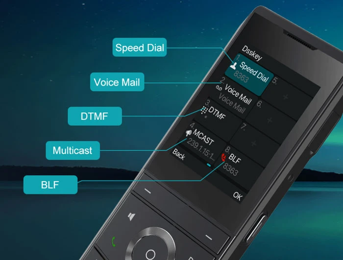 Các đặc điểm nổi bật của Fanvil W611W