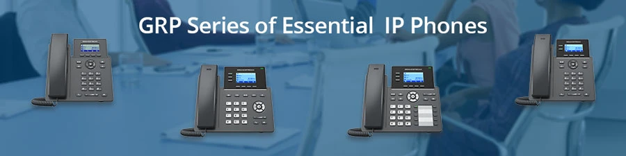 Điện thoại bàn Grandstream thiết yếu dòng GRP Series