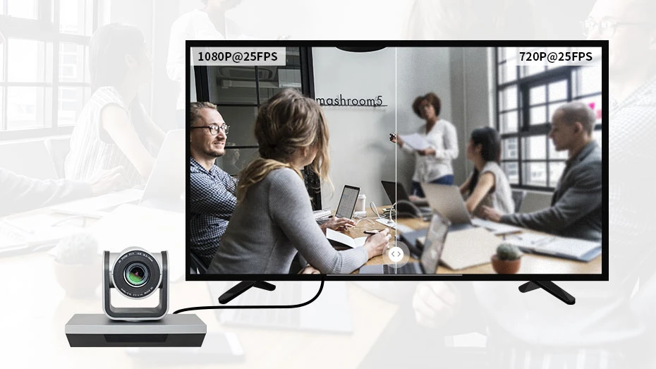 1080P HD Video PTZ Camera OSD MENU, UVC1.5