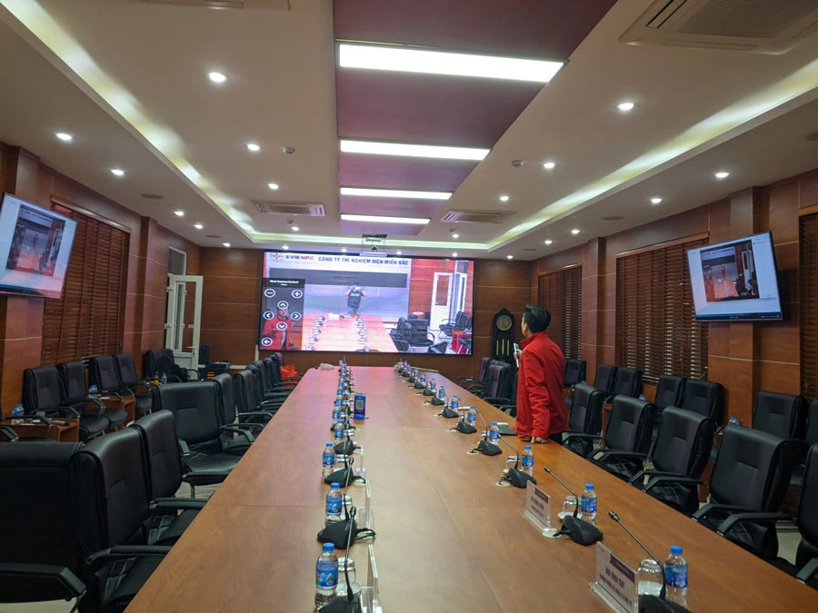 Thông tin dự án hội nghị trực tuyến cho Công ty TNHH MTV Thí nghiệm điện miền Bắc