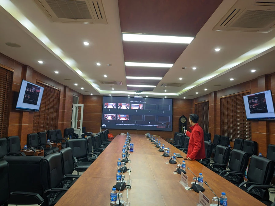 Thông tin dự án hội nghị trực tuyến cho Công ty TNHH MTV Thí nghiệm điện miền Bắc