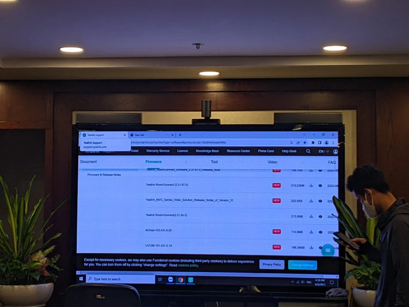 Thông tin dự án hội nghị trực tuyến cho công ty cổ phần tập đoàn Kita Group