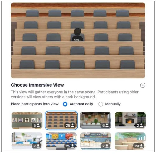 Cách sử dụng tính năng Immersive View trên Zoom