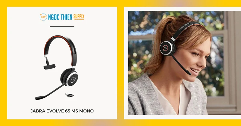 Tai nghe Jabra Evolve 65 MS Mono